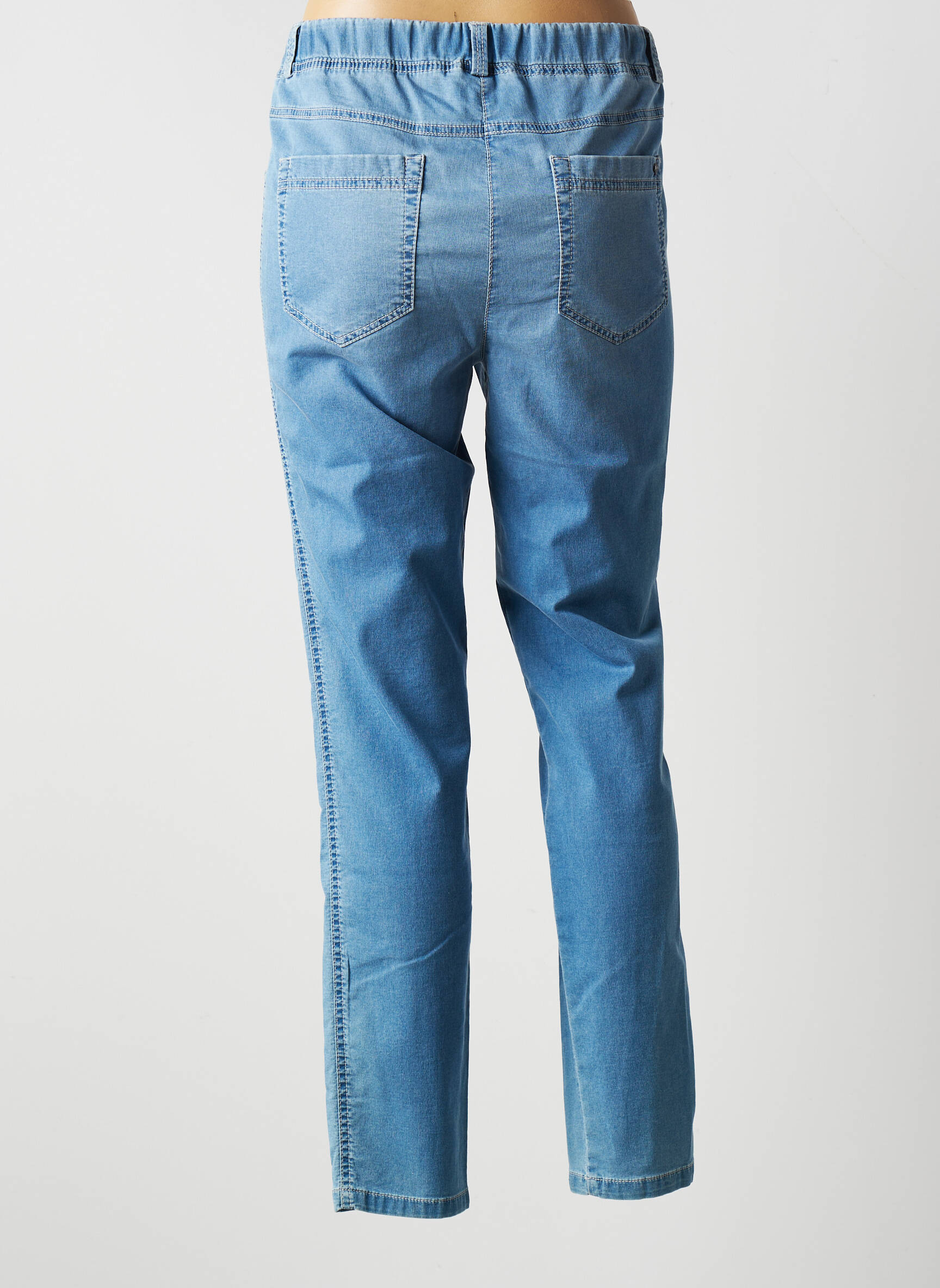Adelina By Scheiter Jeans Coupe Slim Femme couleur bleu
