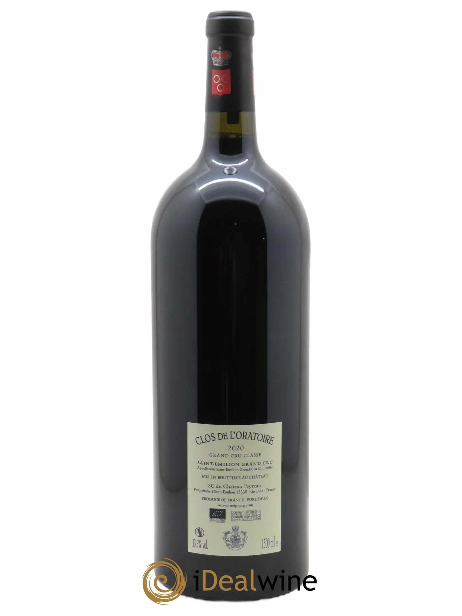 Clos de l'Oratoire Grand Cru Classé (CBO à partir de 6 MG) 2020 - Lot de 1 Magnum