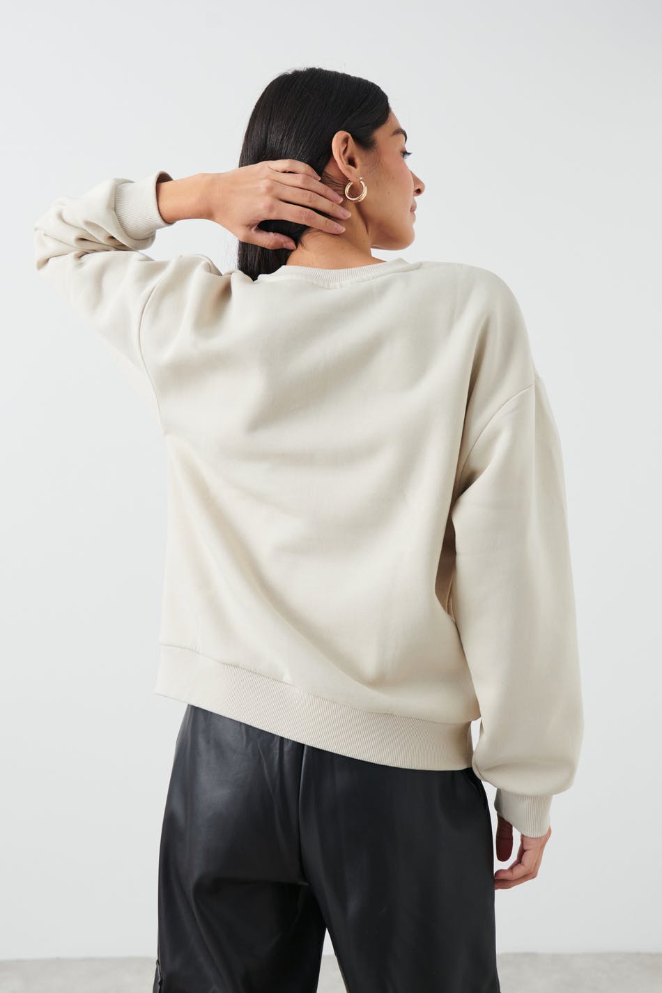 Printed sweater