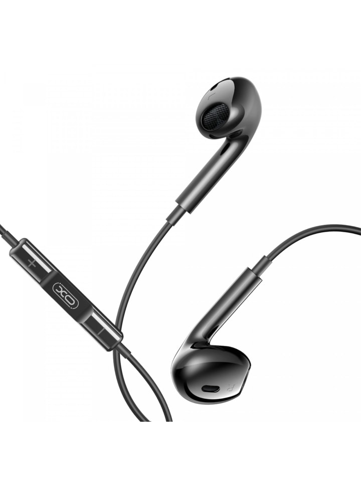 XO XO Kabelgebundene In-Ear-Kopfhörer 1,2m in Schwarz in Schwarz günstig kaufen onesize