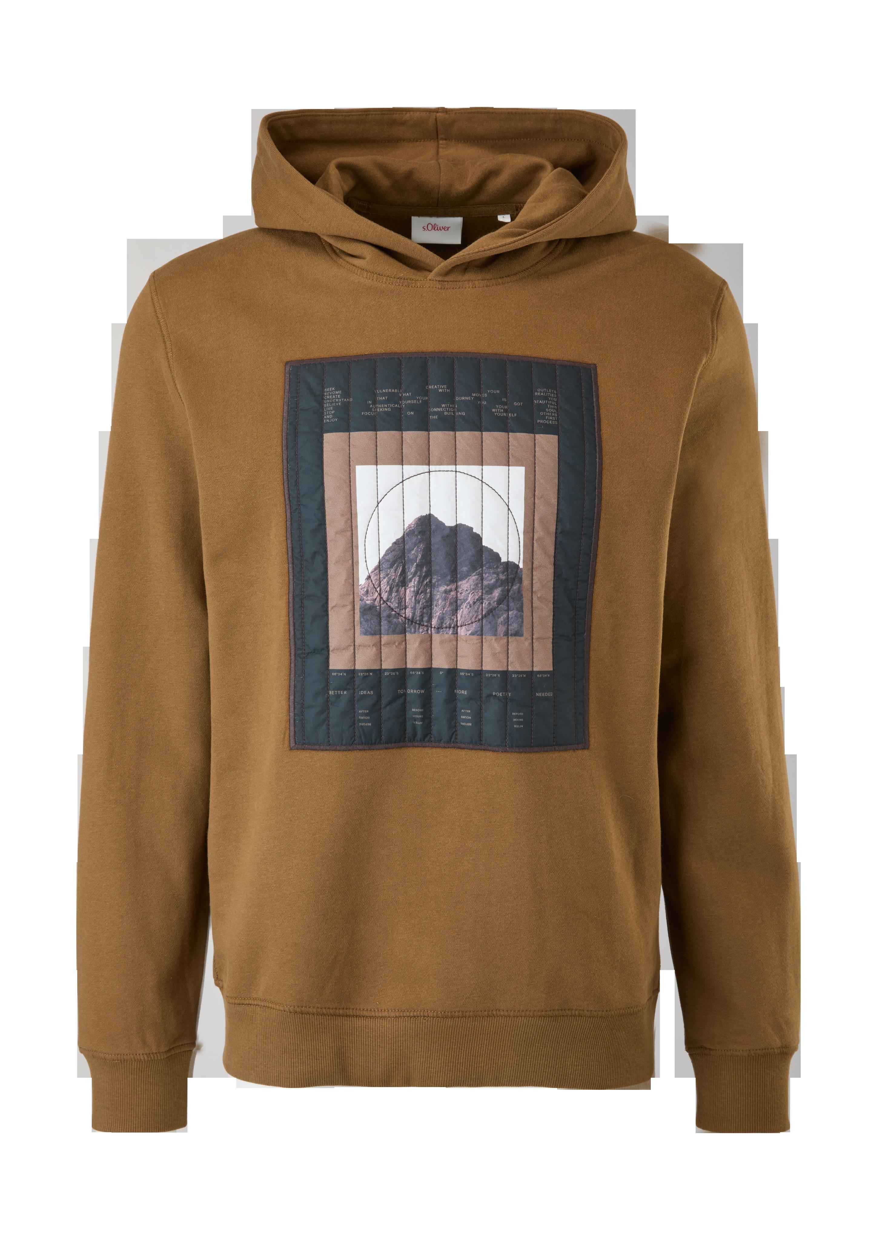 Hoodie mit Applikation  2121126-85D1
