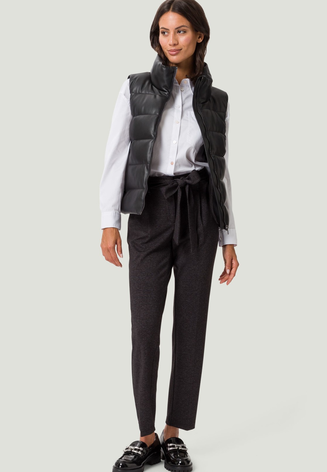 Jerseyhose mit Bindegürtel 28 Inch