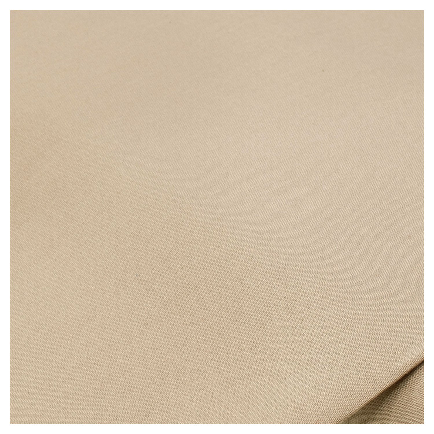 Bio-Baumwollstoff Uni, taupe