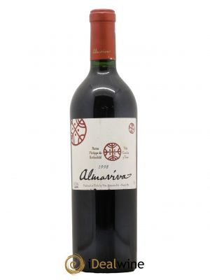 Chili Almaviva Baron P. de Rothschild Concha y Toro  1998 - Lot de 1 Bouteille