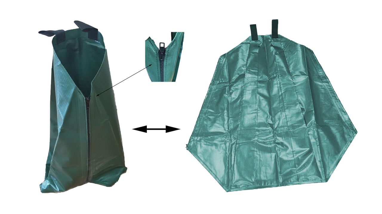 Grasekamp Bewässerungsbeutel für Bäume - 60 Liter - Wasserbeutel Bewässerungssystem Wassersack