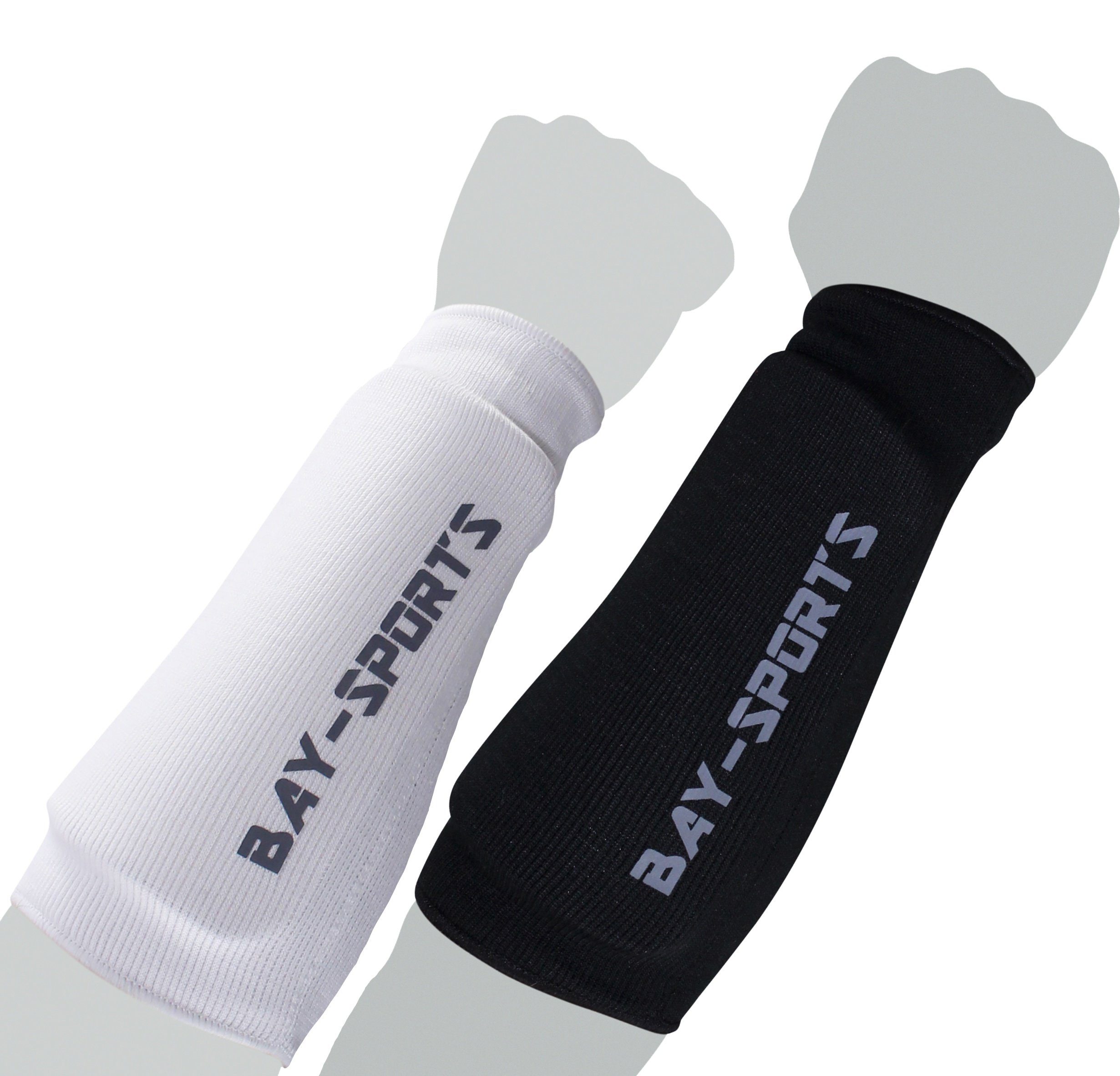 BAY-Sports Armschoner Unterarmschutz Unterarmschoner Unterarmschützer Unterarm IUM, Baumwolle, Waschmaschinenfest, Dauerelastisch, XS - XL