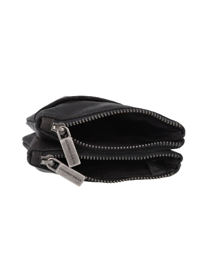Cowboysbag Cabano Münzbörse Leder 12,5 cm in black günstig kaufen onesize