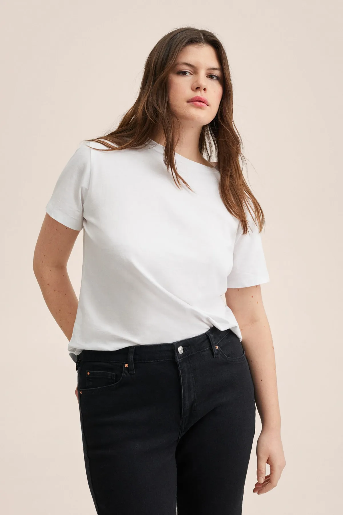 MANGO  Jeans - Schwarz - Skinny