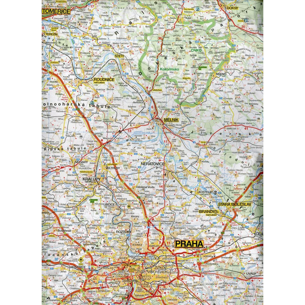 MARCO POLO Karte Tschechien 02 Mähren 1:200 000 - Straßenkarte