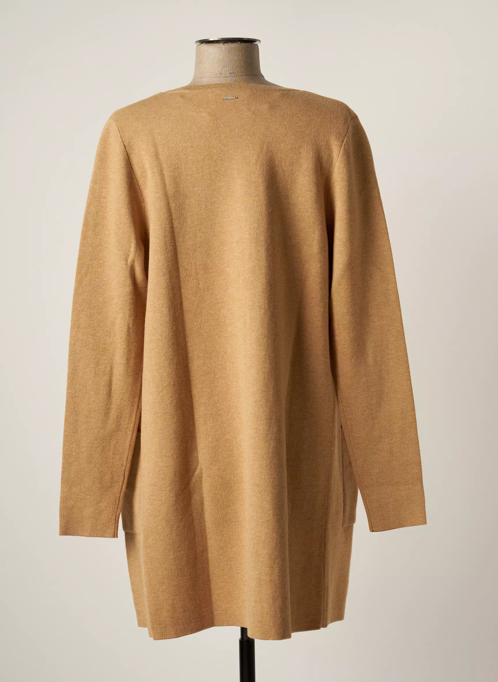 S Oliver Cardigans Femme couleur beige