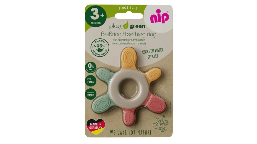 nip® Beißring Stay Green Unisex