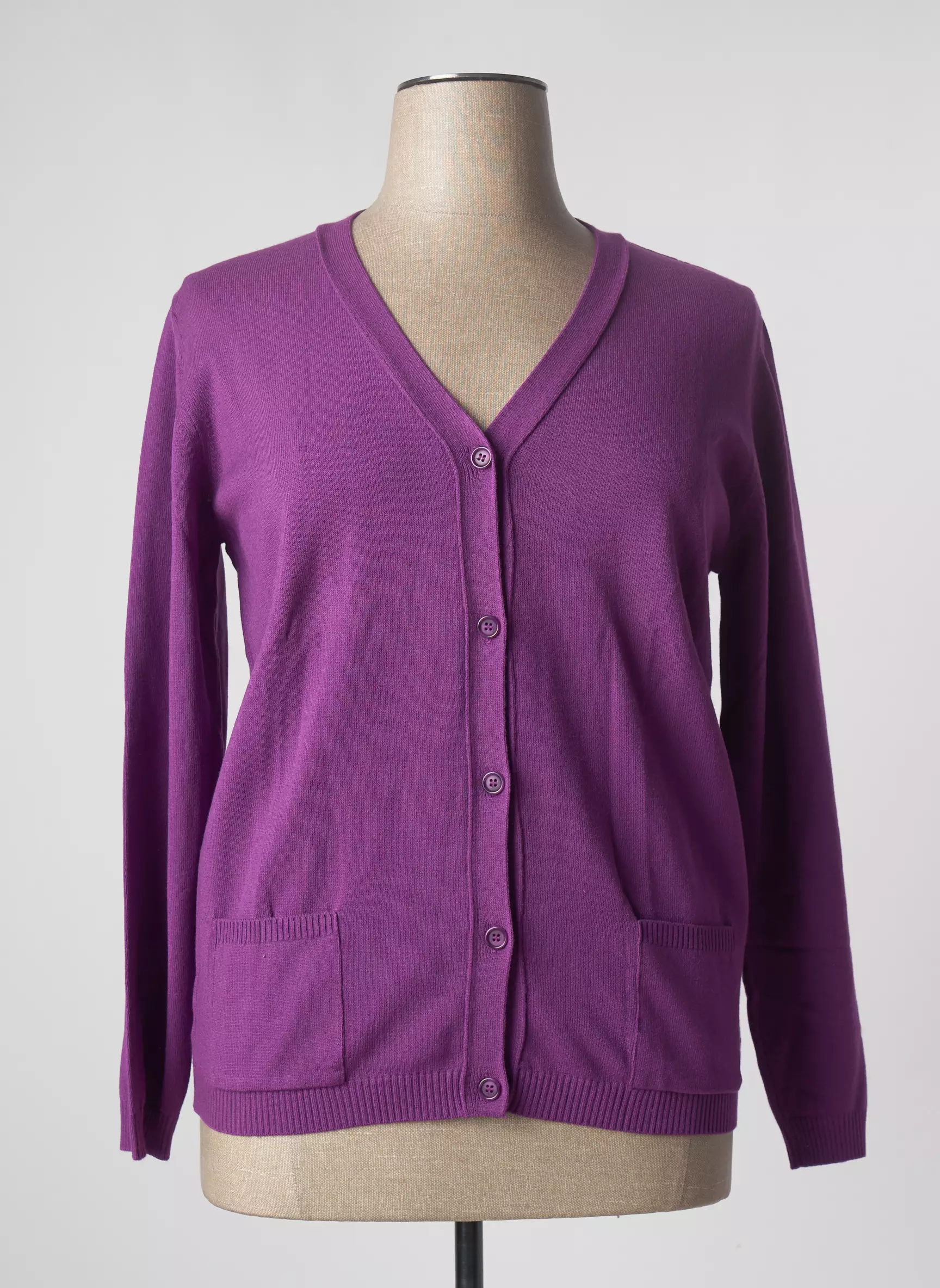 Barbara Lebek Cardigans Femme couleur violet