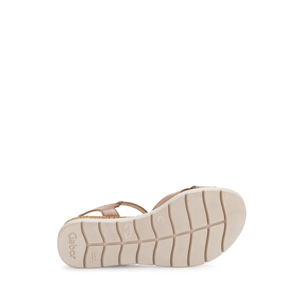 Gabor comfort Keilsandalette braun