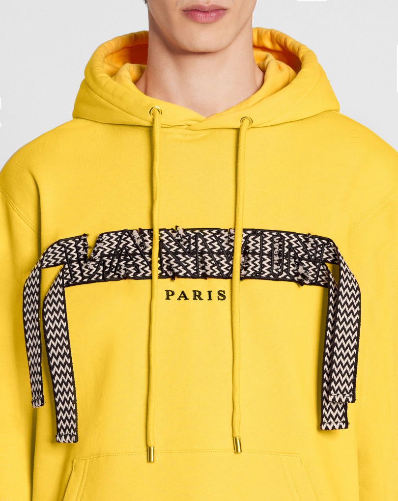 HOODIE OVERSIZE BRODÉ LANVIN CURB LACE