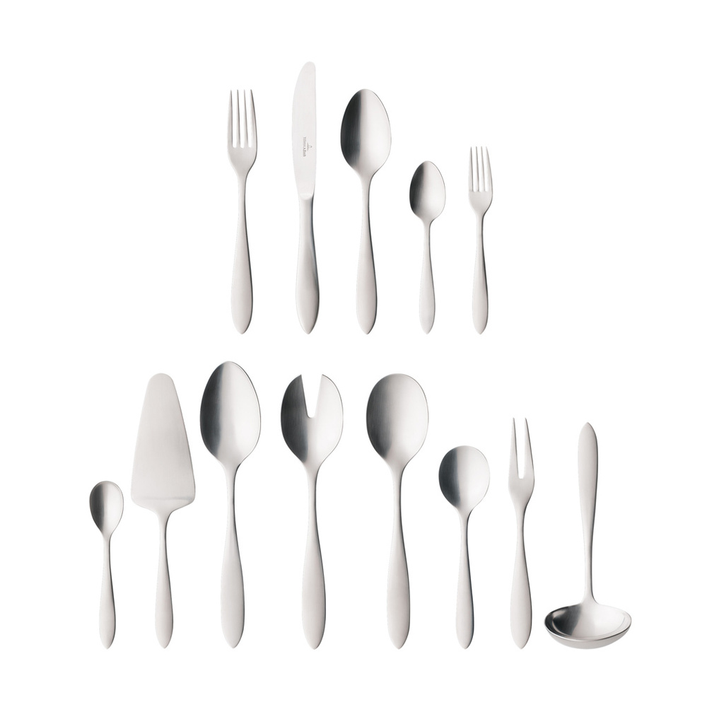 Villeroy & Boch Ménagère 68pcs. Arthur brossé ensemble de couverts