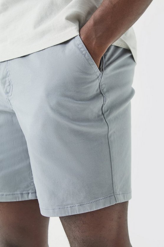 Skinny Chino-Shorts