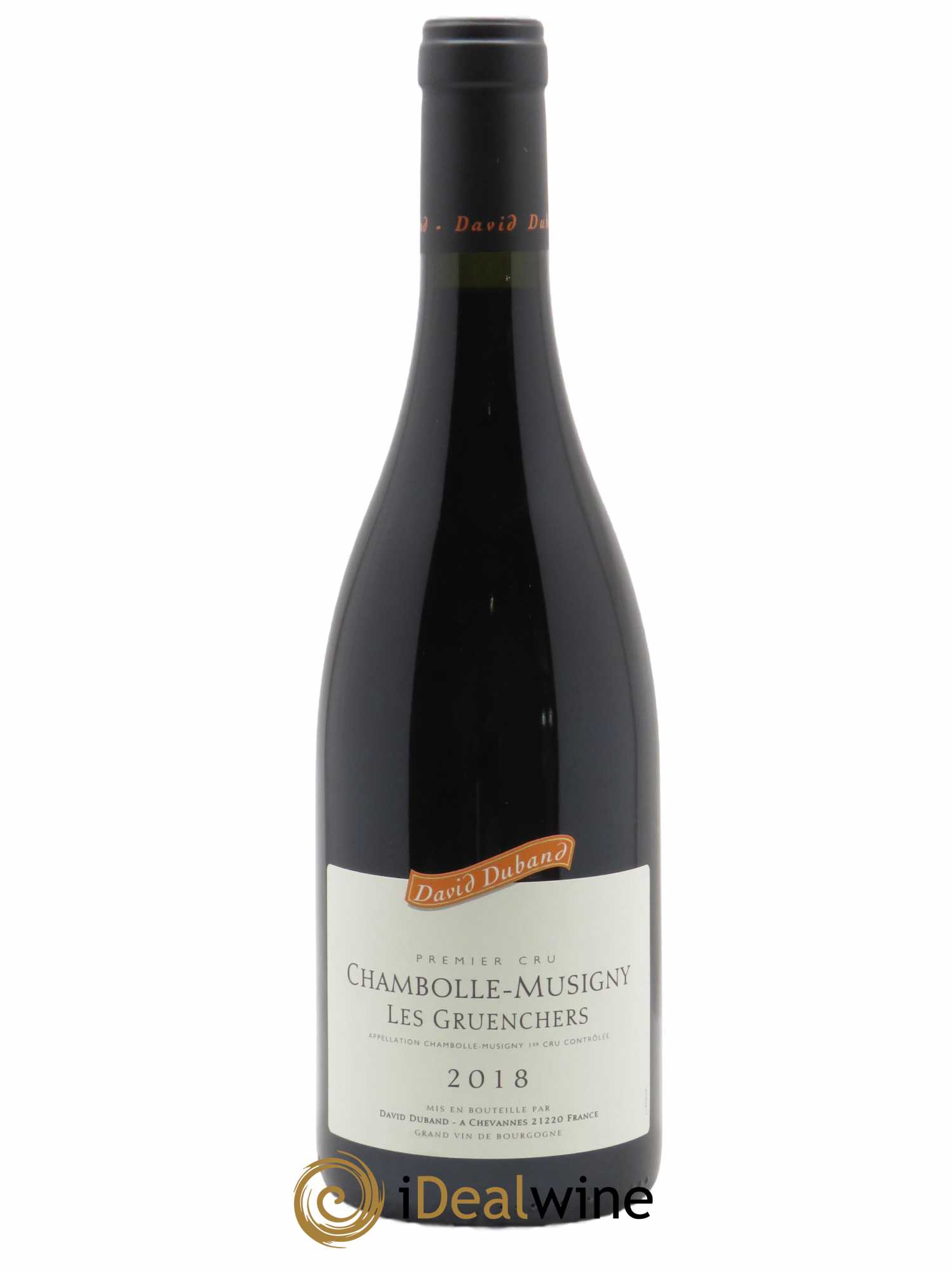 Chambolle-Musigny 1er Cru Les Gruenchers David Duband (Domaine)  2018 - Lot de 1 Bouteille