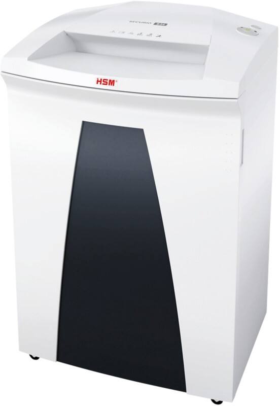 HSM SECURIO Aktenvernichter 5 Blatt Partikelschnitt Sicherheitsstufe P-7, F-3 100 L B34