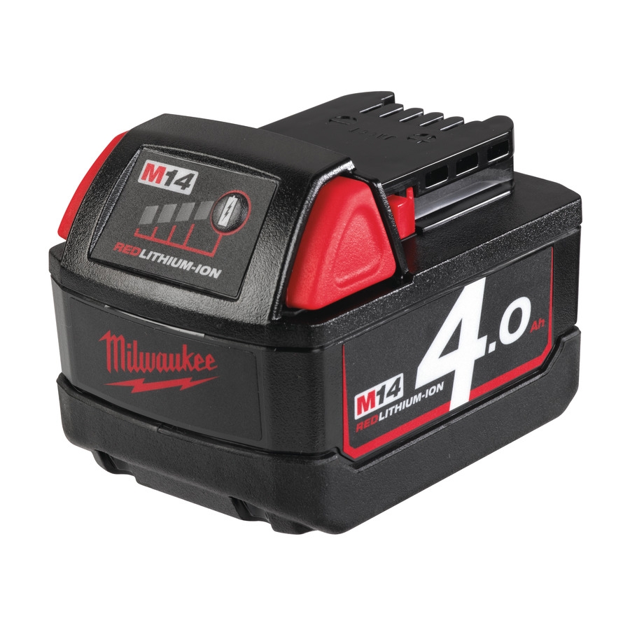 Príslušenstvo Milwaukee 4932430323 Batéria M14 B4 14,4 V 4,0 Ah červená lítium-iónová