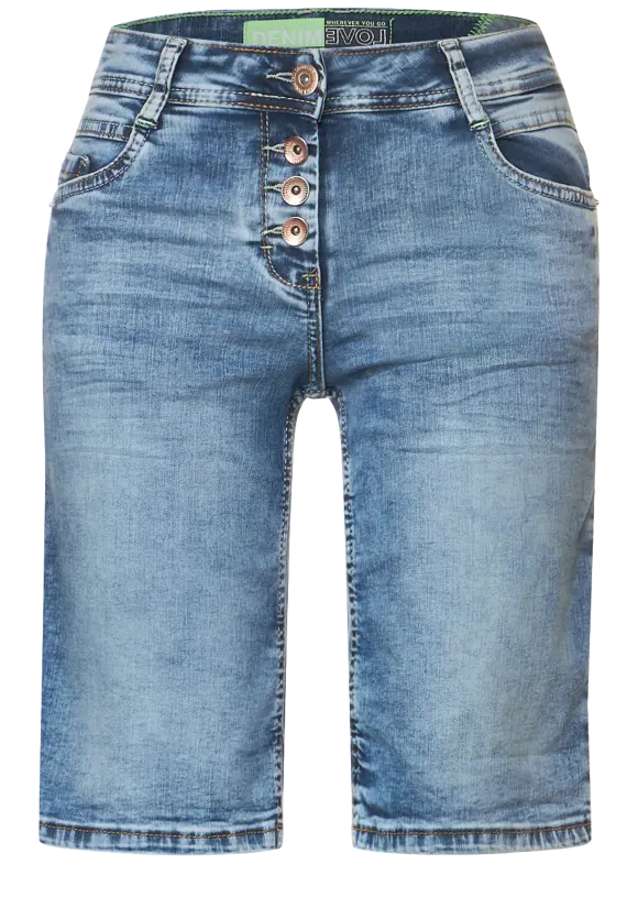 CECIL Loose Fit Jeansshorts