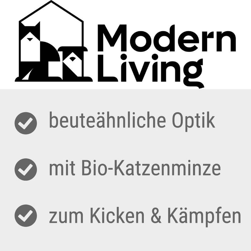 Modern Living Katzenspielkissen Berna mit Katzenminze | bitiba %
