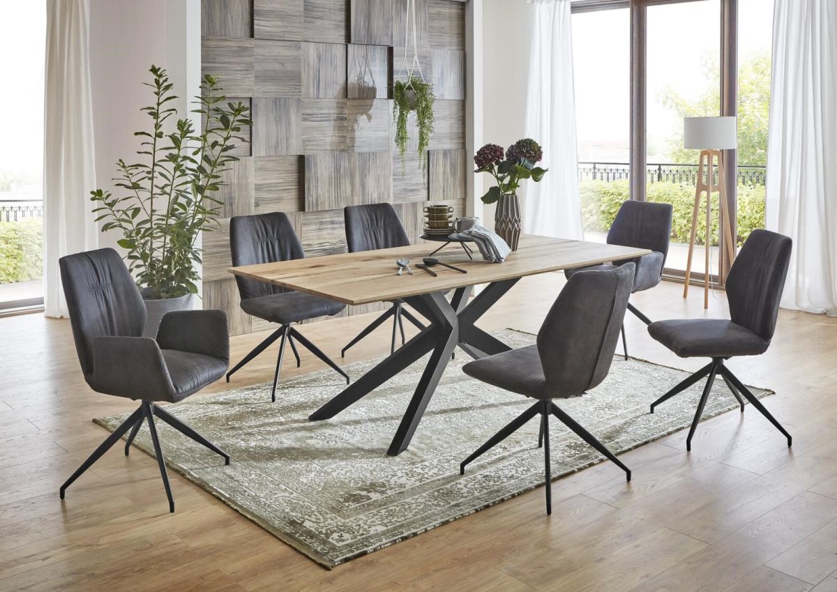 Niehoff Design-Tisch Windhoek Balkeneiche
