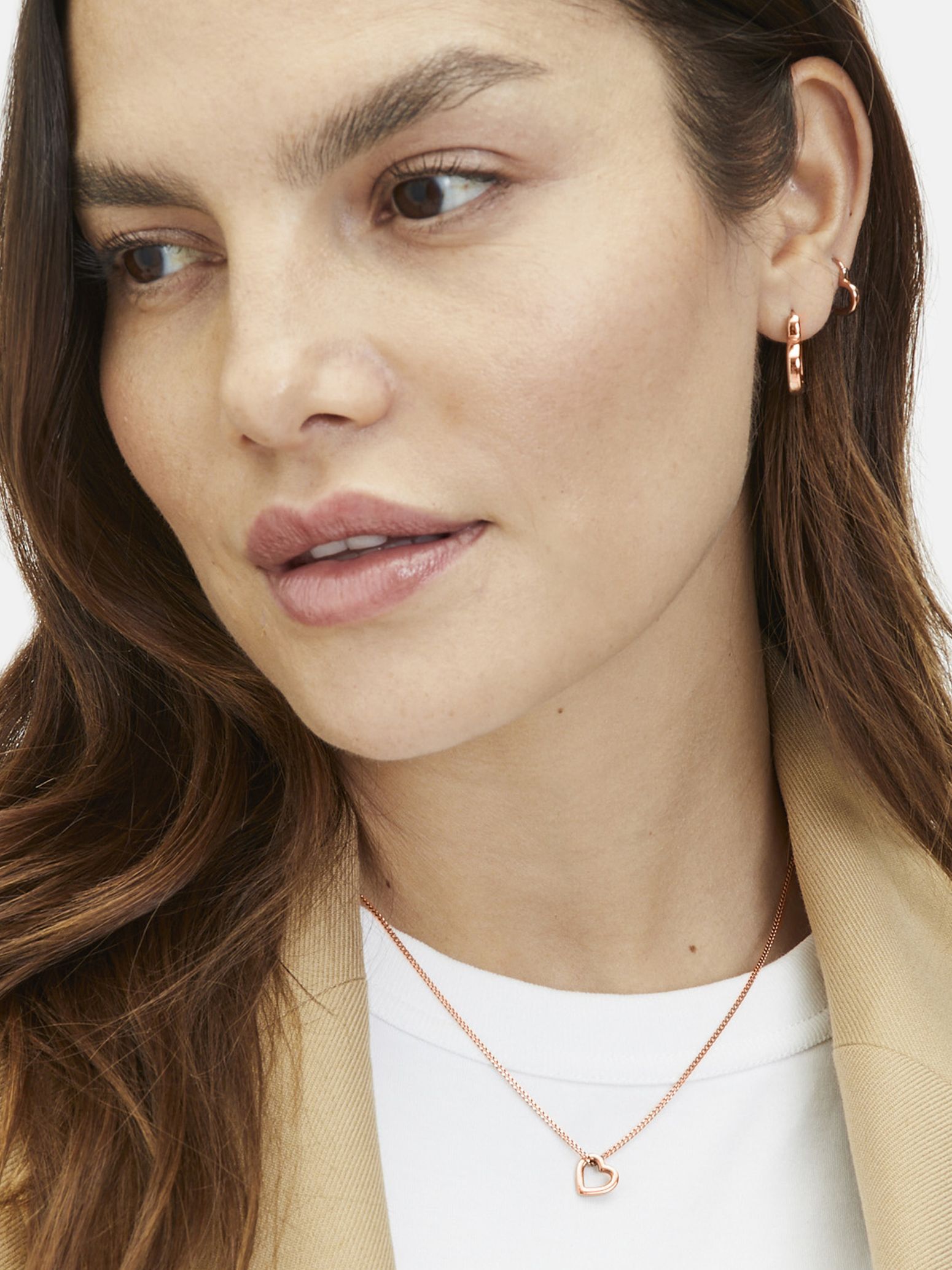 Collier - or rose
