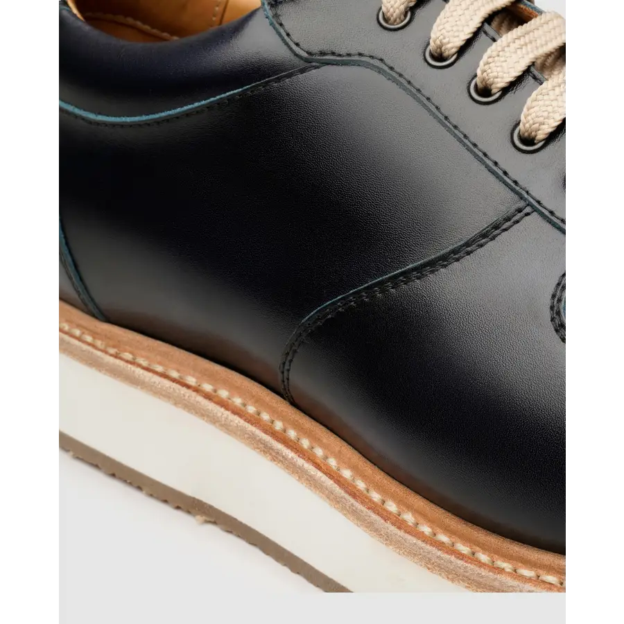 Heinrich Dinkelacker - Sneaker low LONDON TC Kalbsleder - blau