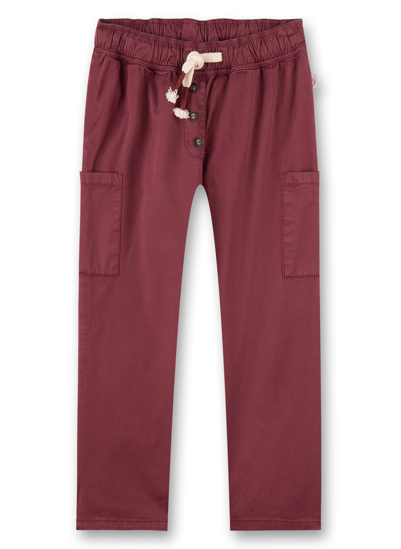 Mädchen-Hose Weinrot