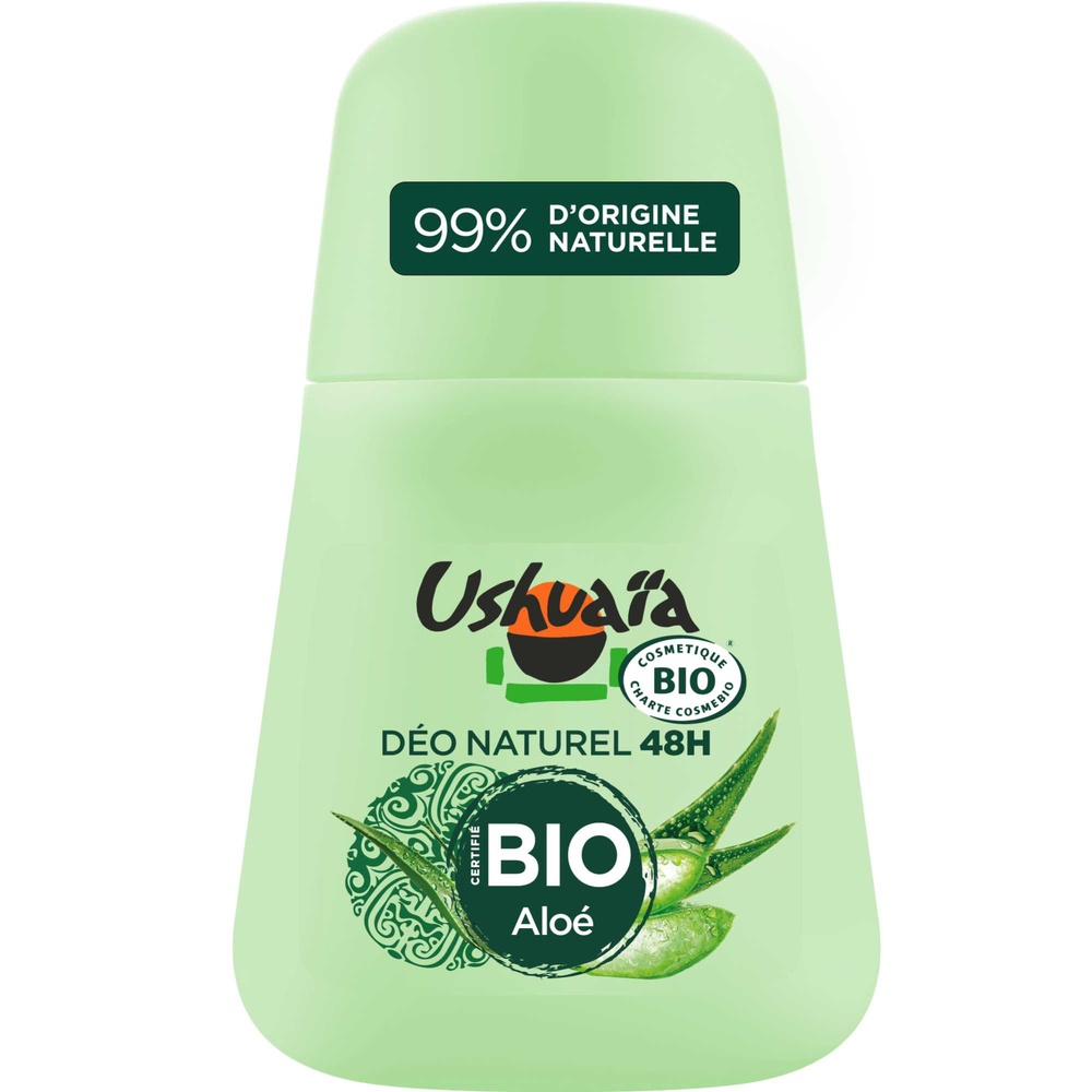 ushuaïa Déodorant Bille Bio Aloe Déodorant