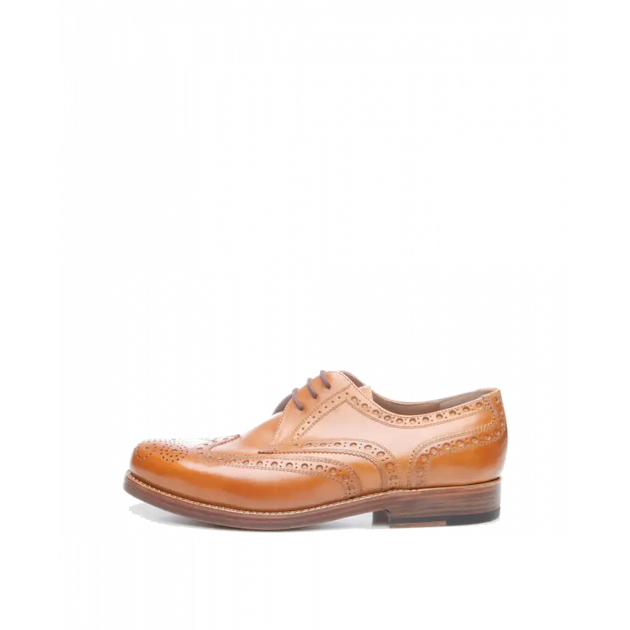 Heinrich Dinkelacker - Businessschuhe Derby JANOSCH K FULL-BROOGUE AC Antikcalf - beige