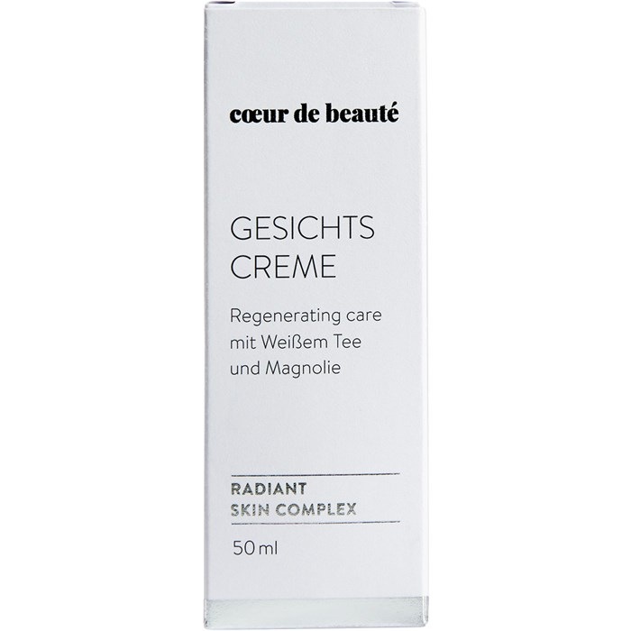 Gesichtscreme mit weißem Tee & Magnolie