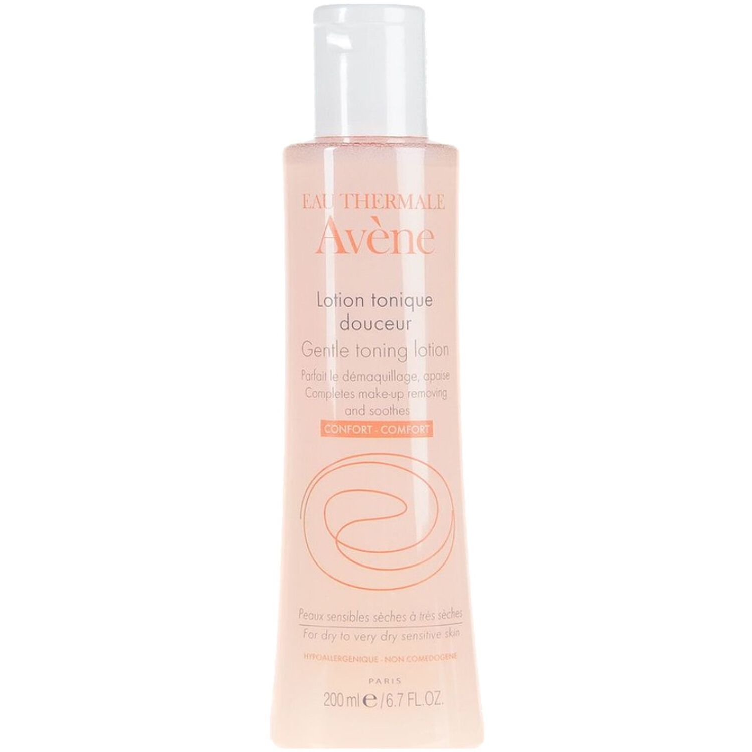 Eau Thermale Avène Lotion Tonique Douceur Parfait le Démaquillage, Apaise - Peaux Sensibles Sèches 200 ml