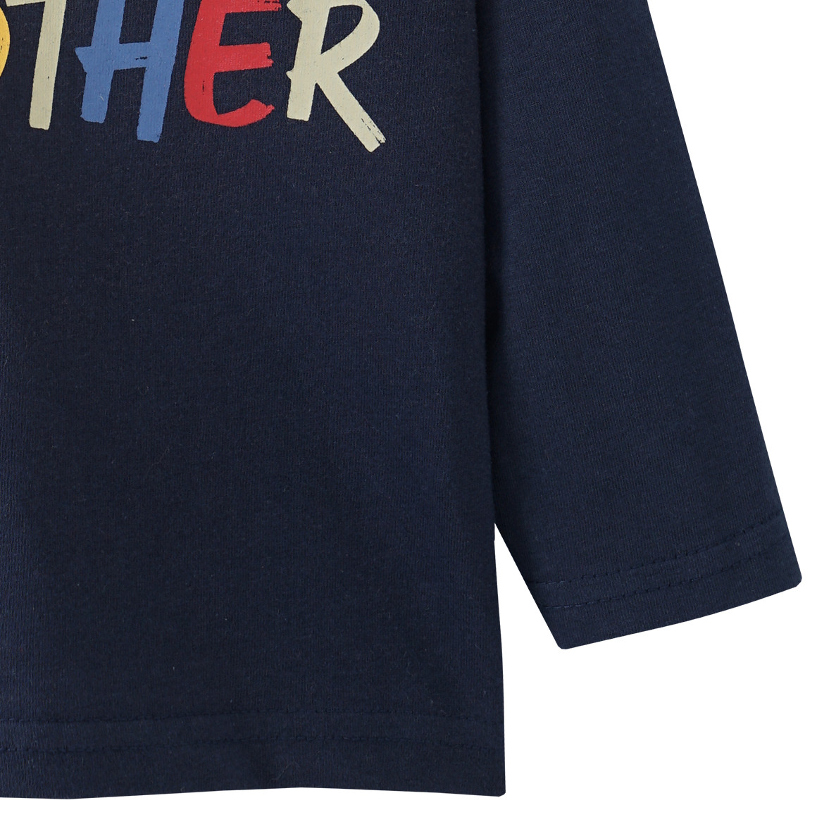 Baby Langarmshirt mit Message-Print