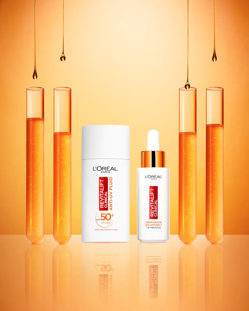 L'Oréal Paris Revitalift Clinical Κρέμα Ημέρας Φωτισμού με Βιταμίνη C SPF50+