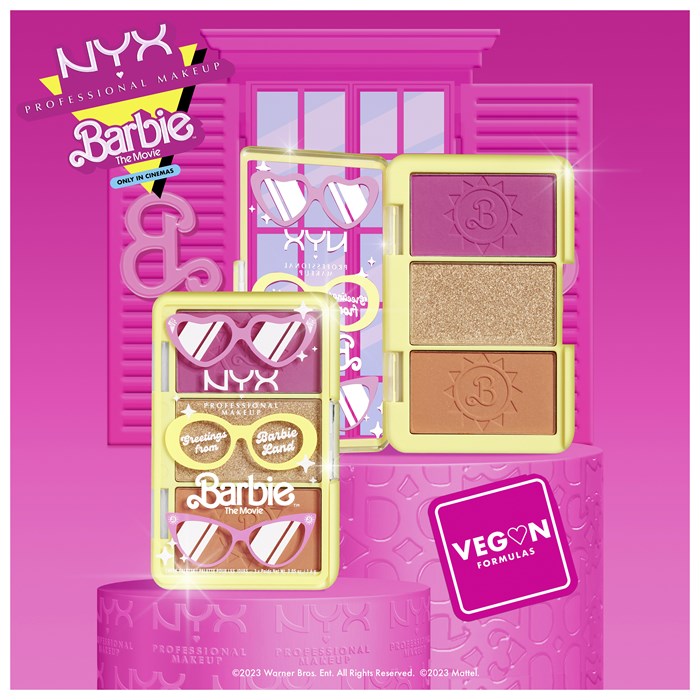 Barbie Blush & Highlighter Palette