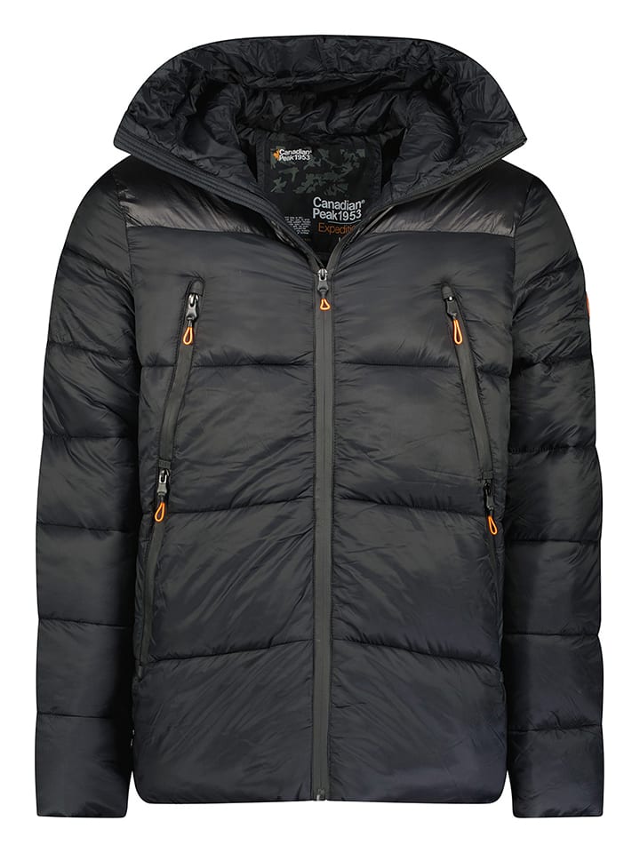 Canadian Peak Steppjacke in Schwarz günstig kaufen