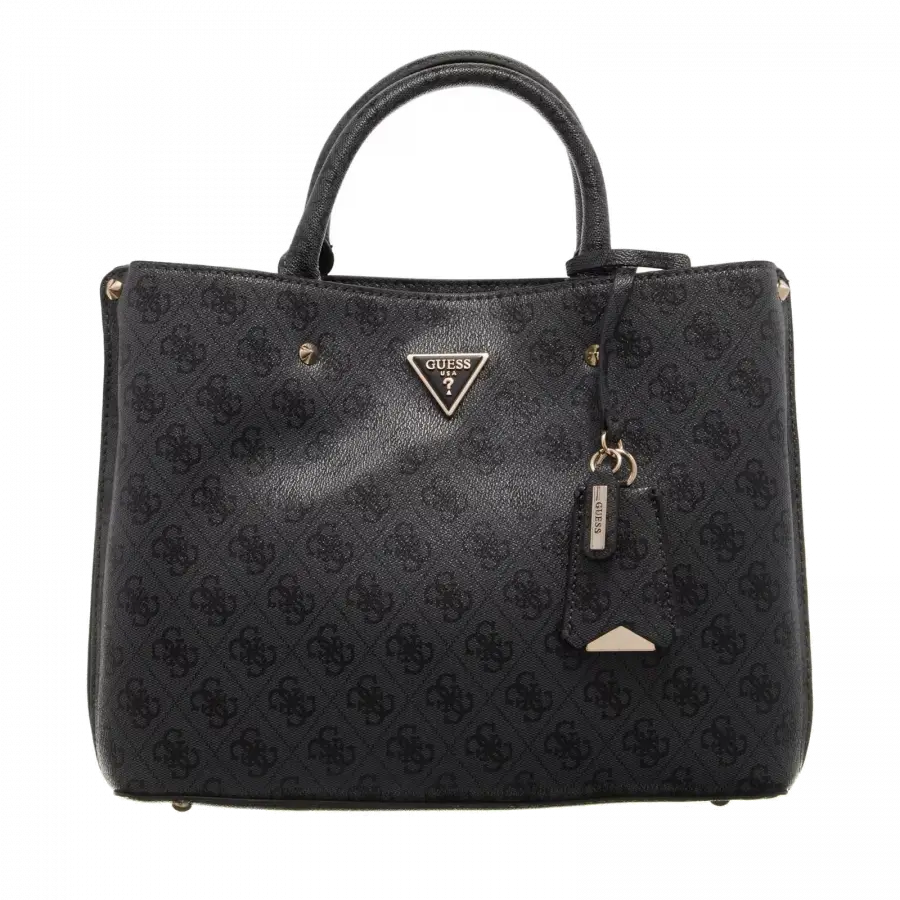 Guess - Guess Handle Bags Kunstleder Dark Gray - grau