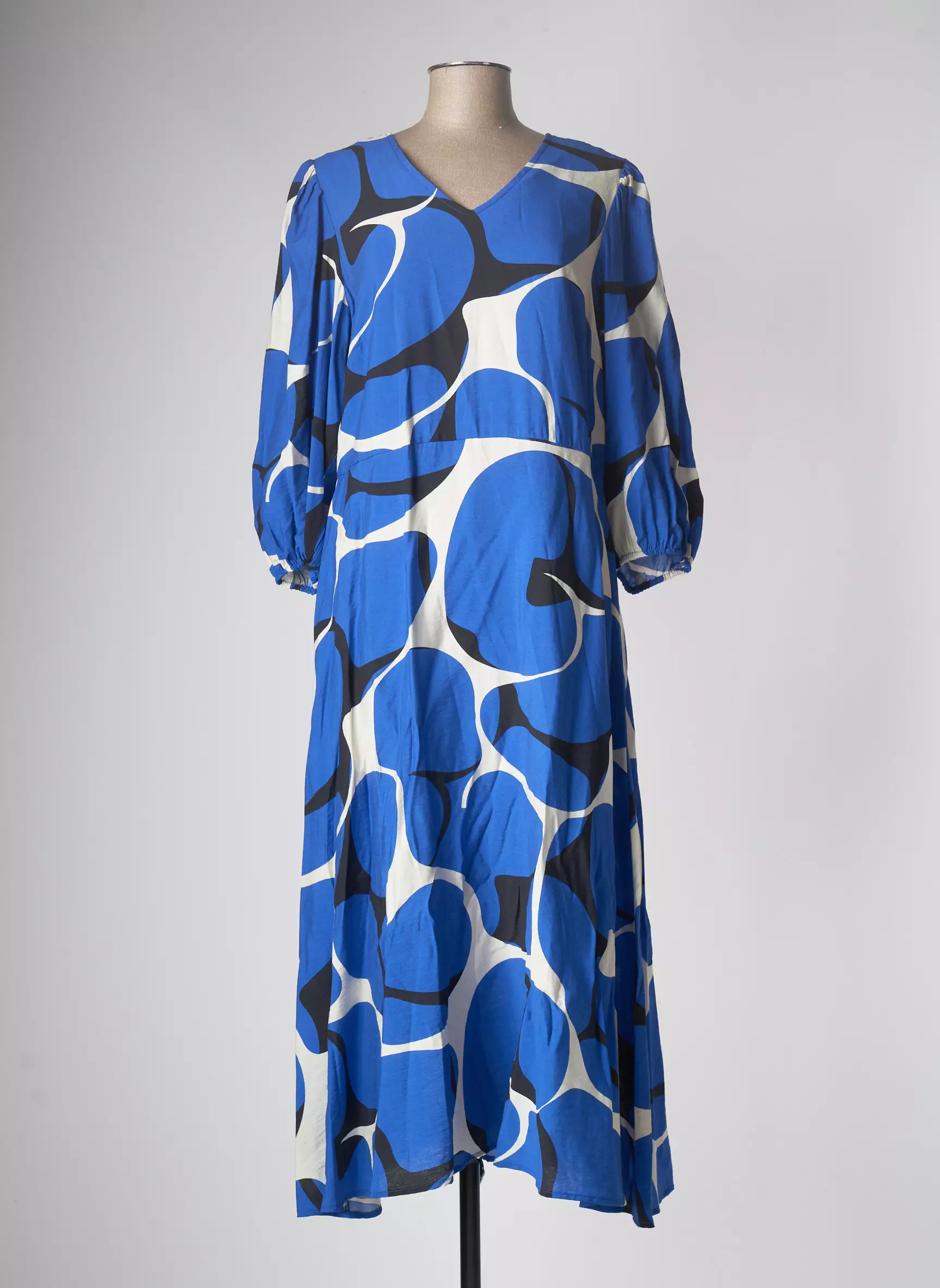 Pulz Jeans Robes Longues Femme couleur bleu