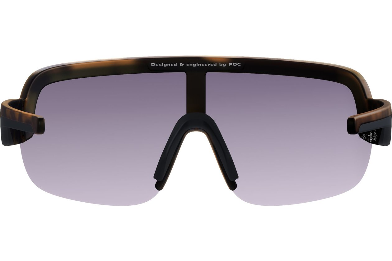 POC Aim - Tortoise Brown/Violet/Silver Mirror