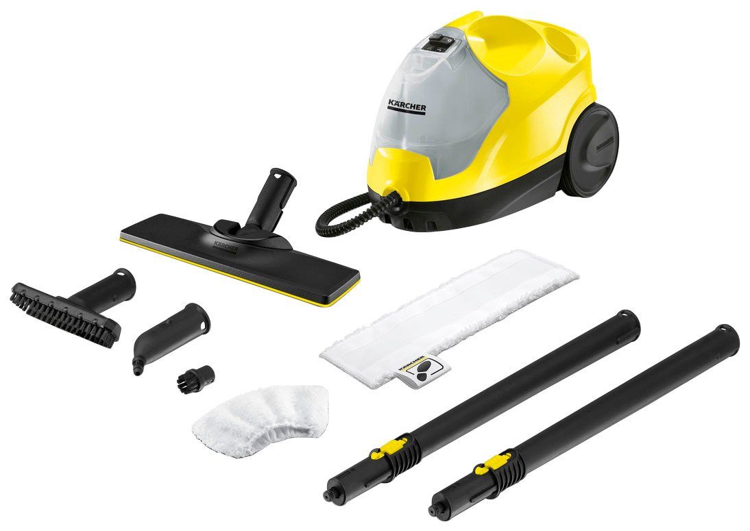 KÄRCHER Dampfreiniger SC 4 EasyFix, 2000 W, mit Bodenreinigungsset EasyFix und Kabelaufbewahrung