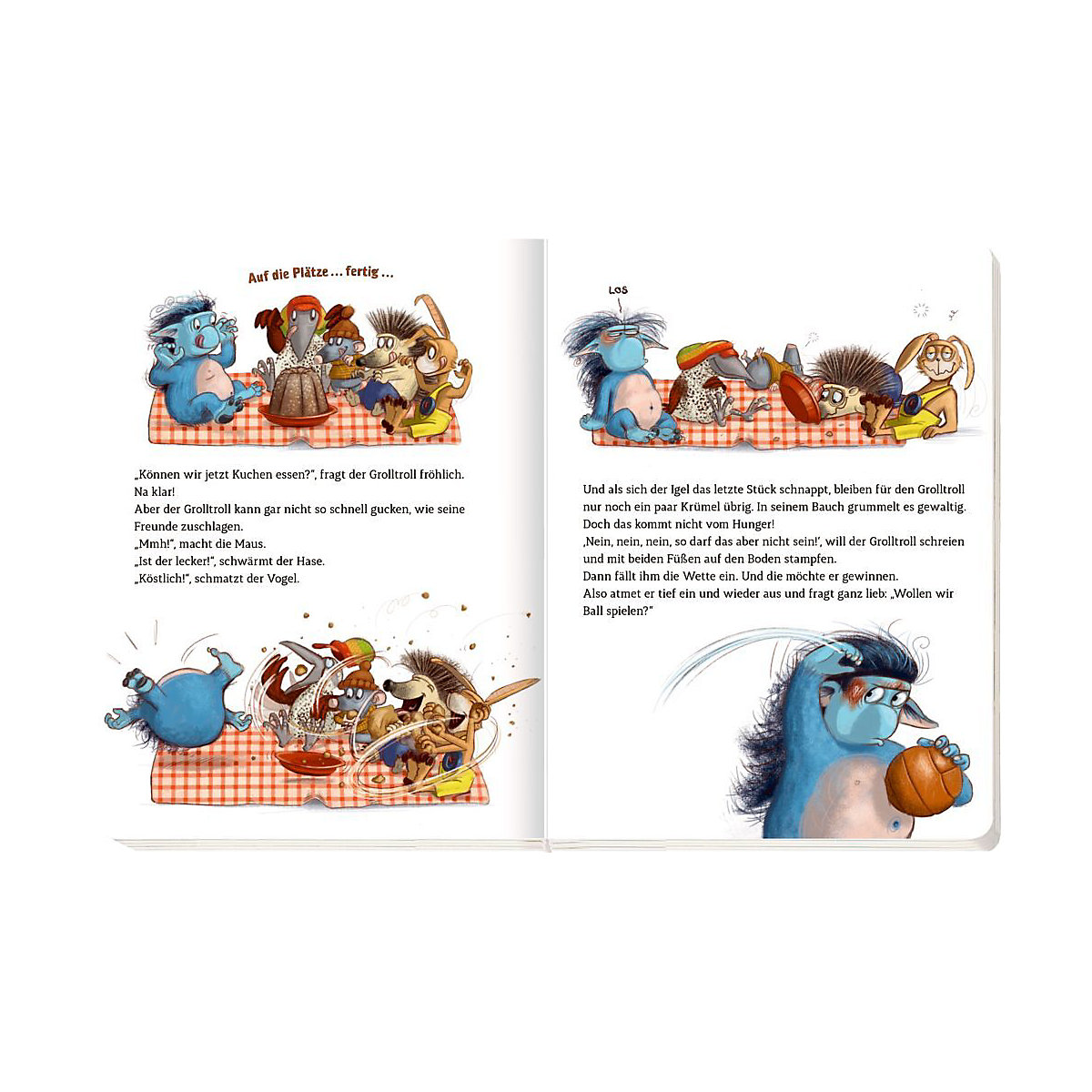 Der Grolltroll ... grollt heut nicht! (Pappbilderbuch)