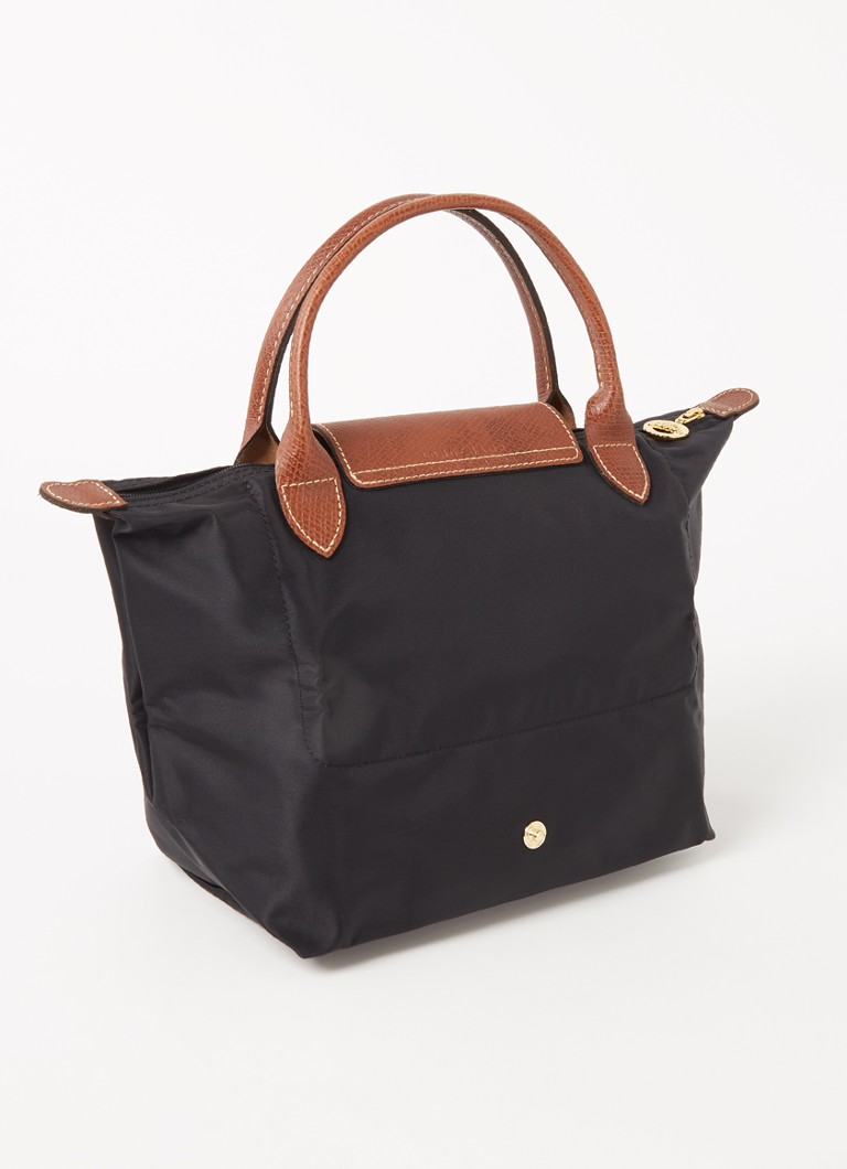 Longchamp Le Pliage rankinė S su odinėmis detalėmis