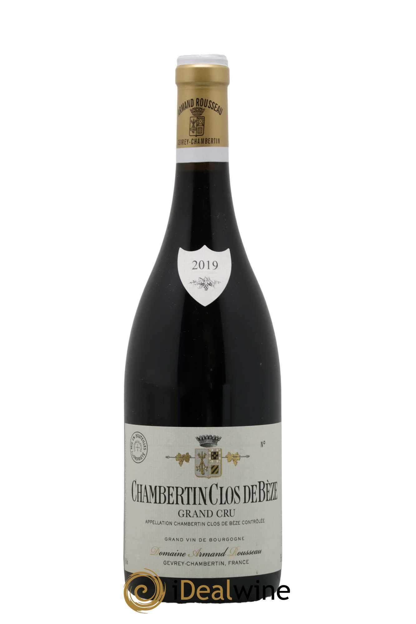 Chambertin Clos de Bèze Grand Cru Armand Rousseau (Domaine)  2019 - Lot de 1 Bouteille