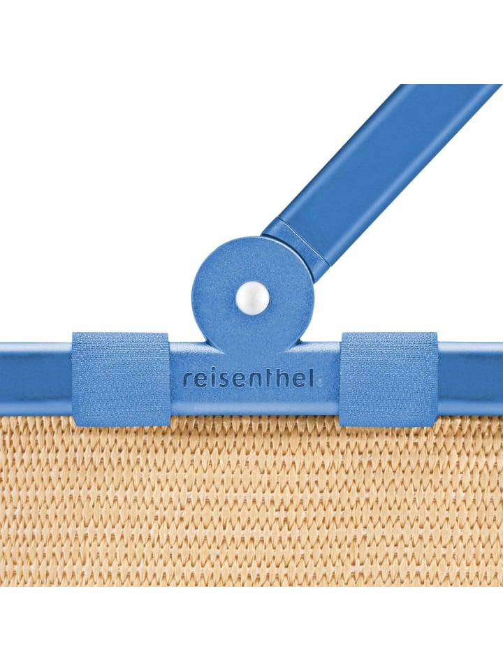 Reisenthel carrybag - Einkaufskorb (frame twist powder blue) in frame raffia blue günstig kaufen onesize