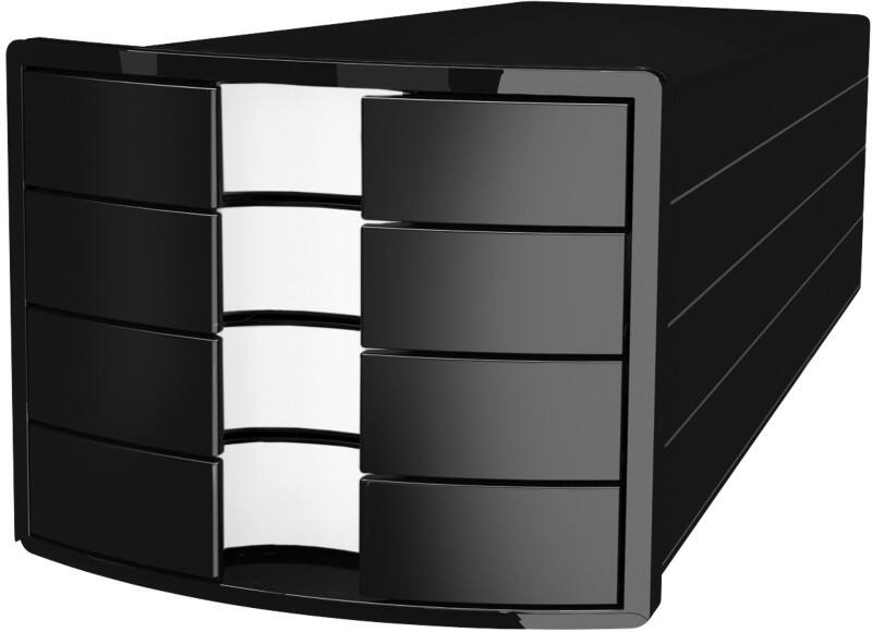 HAN Schubladenmodul Impuls Polystyrol Schwarz 28 x 36,7 x 23,5 cm