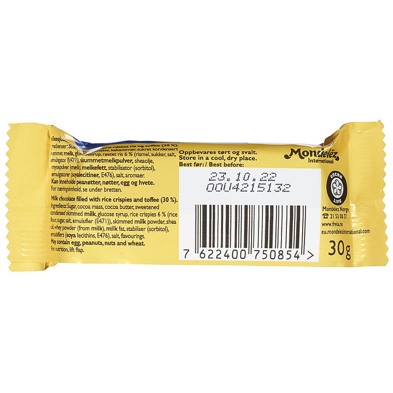 Freia Toppris 30 g mini