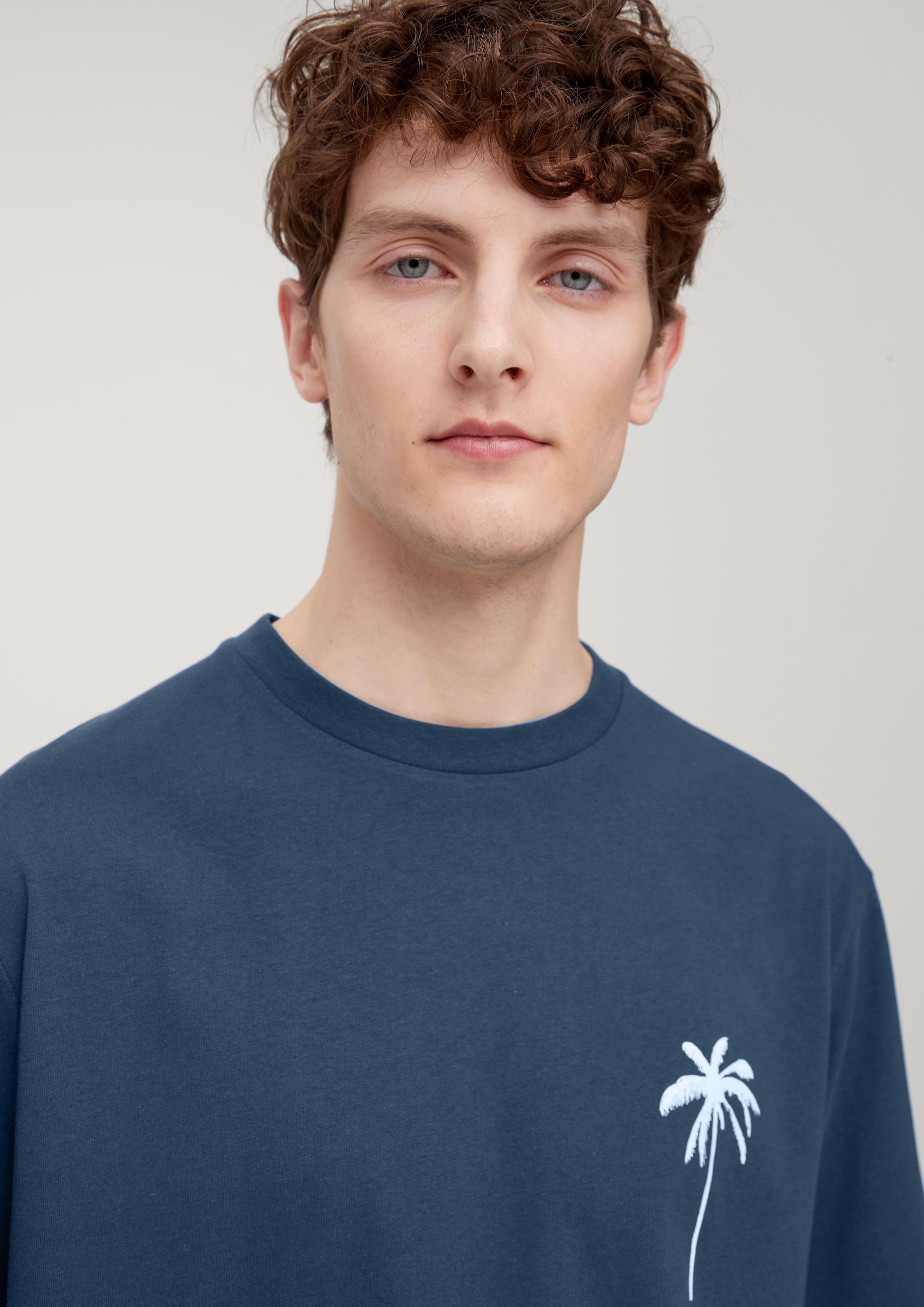 Baumwollshirt mit Rückenprint  2131521-58D2