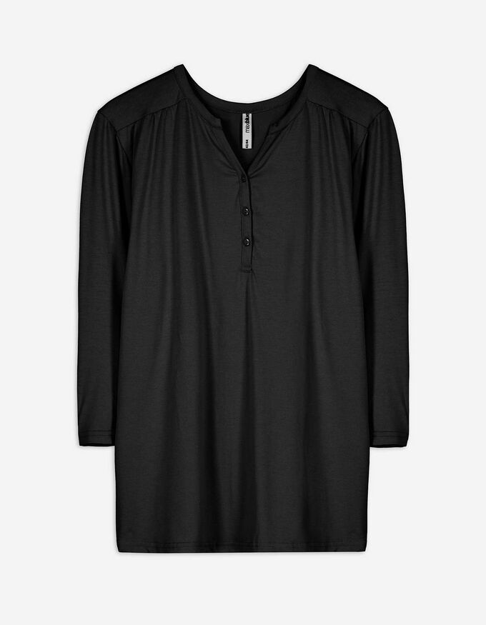 Langarmshirt - Viskose-Anteil
