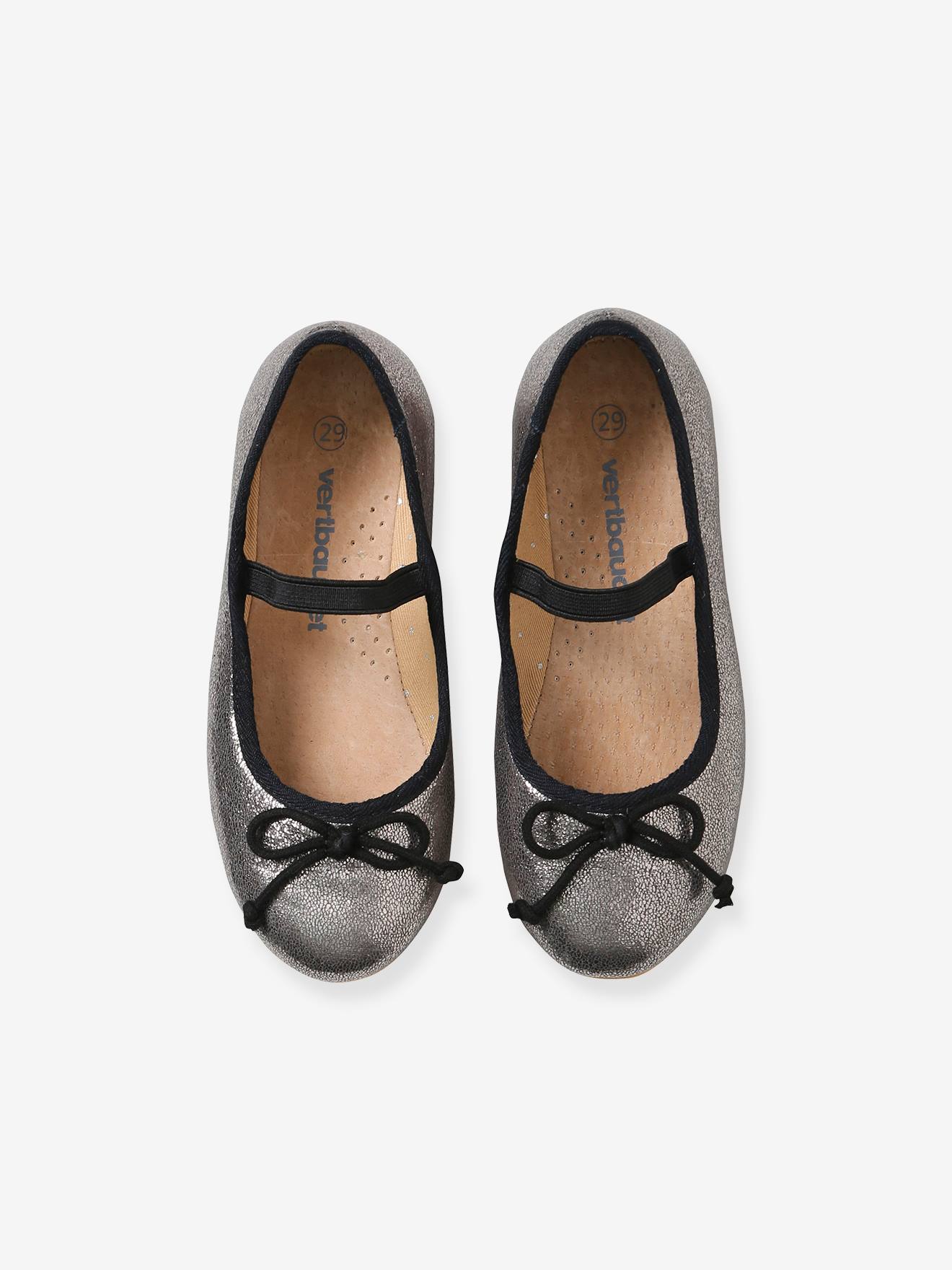 Vertbaudet Mädchen Ballerinas - anthrazit